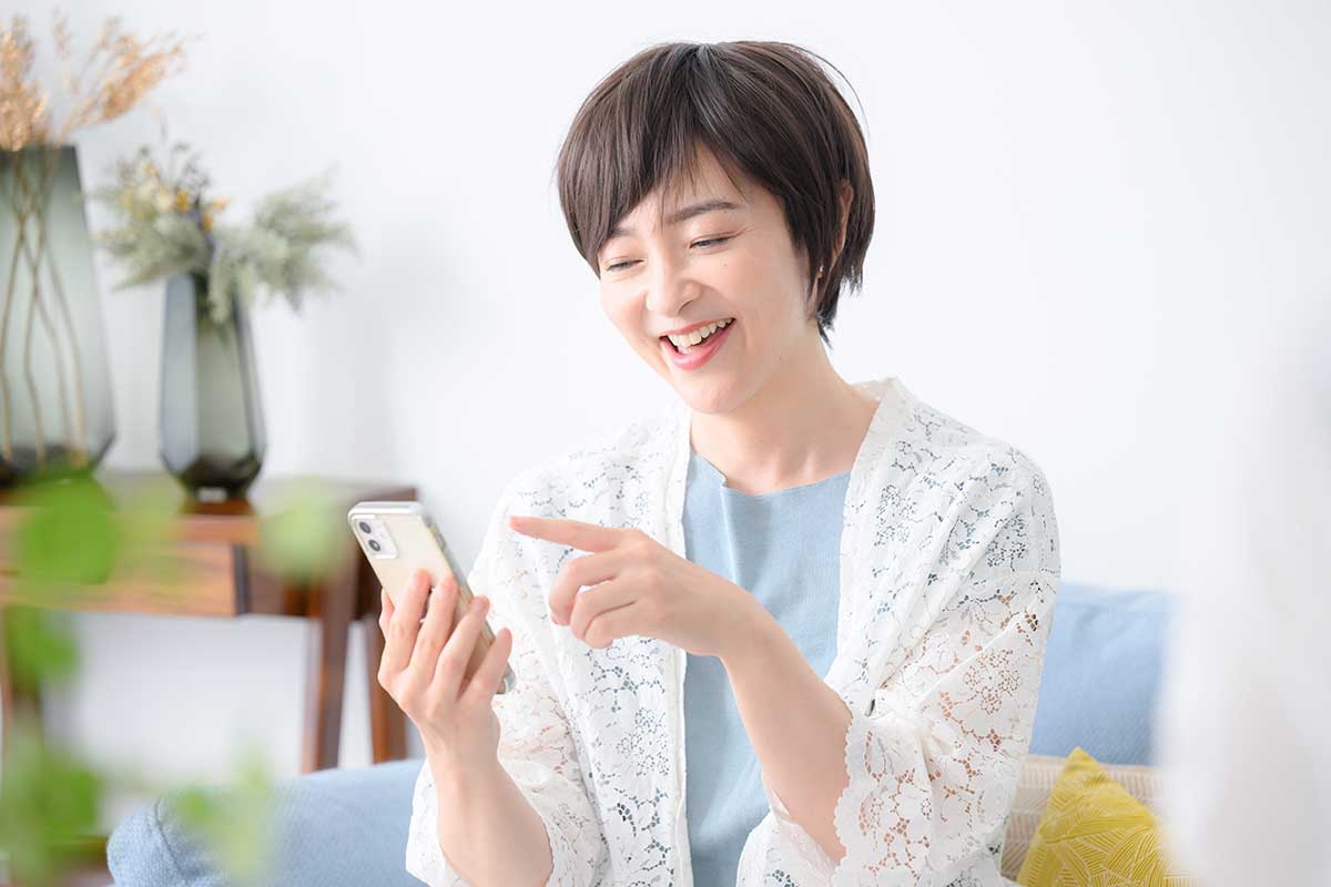 自宅にパソコンが無い主婦